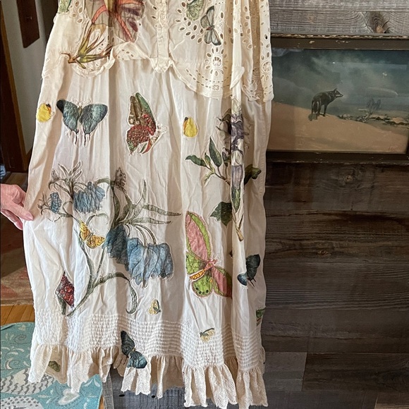 Magnolia Pearl Floral Cream Dress - Picture 4 of 5